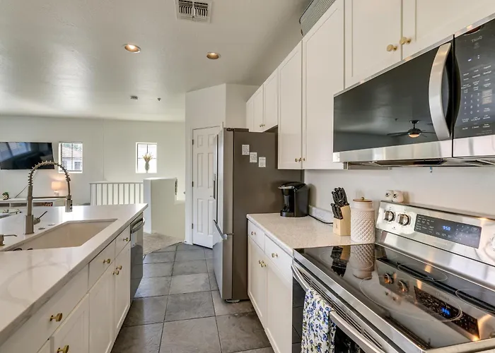 Relax Poolside, Explore South Mtn! Extended Escape Holiday home *