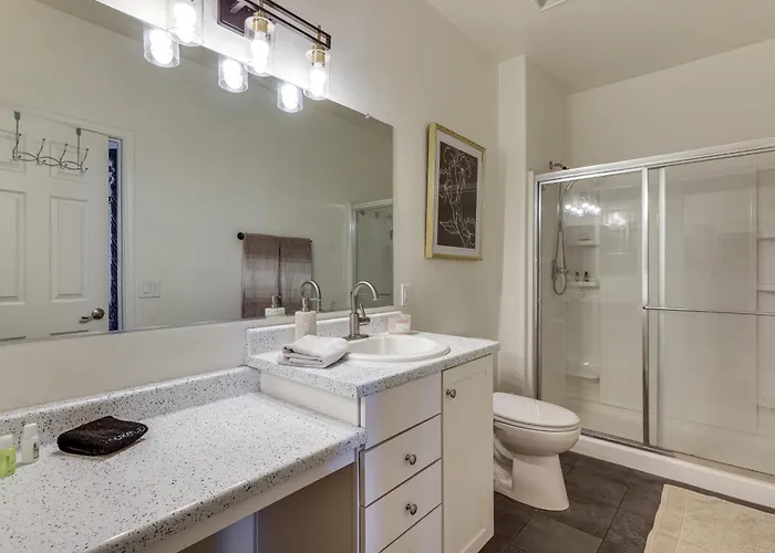 Relax Poolside, Explore South Mtn! Extended Escape Holiday home Phoenix