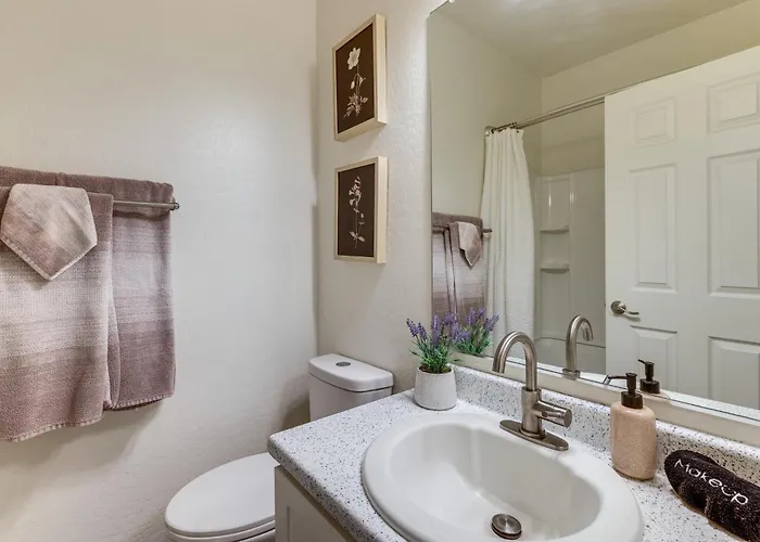 Relax Poolside, Explore South Mtn! Extended Escape Holiday home *